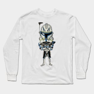 Captain Rex Caricature Long Sleeve T-Shirt